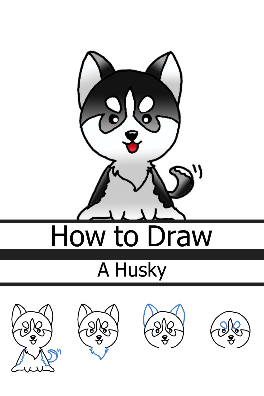 How to Draw a Husky