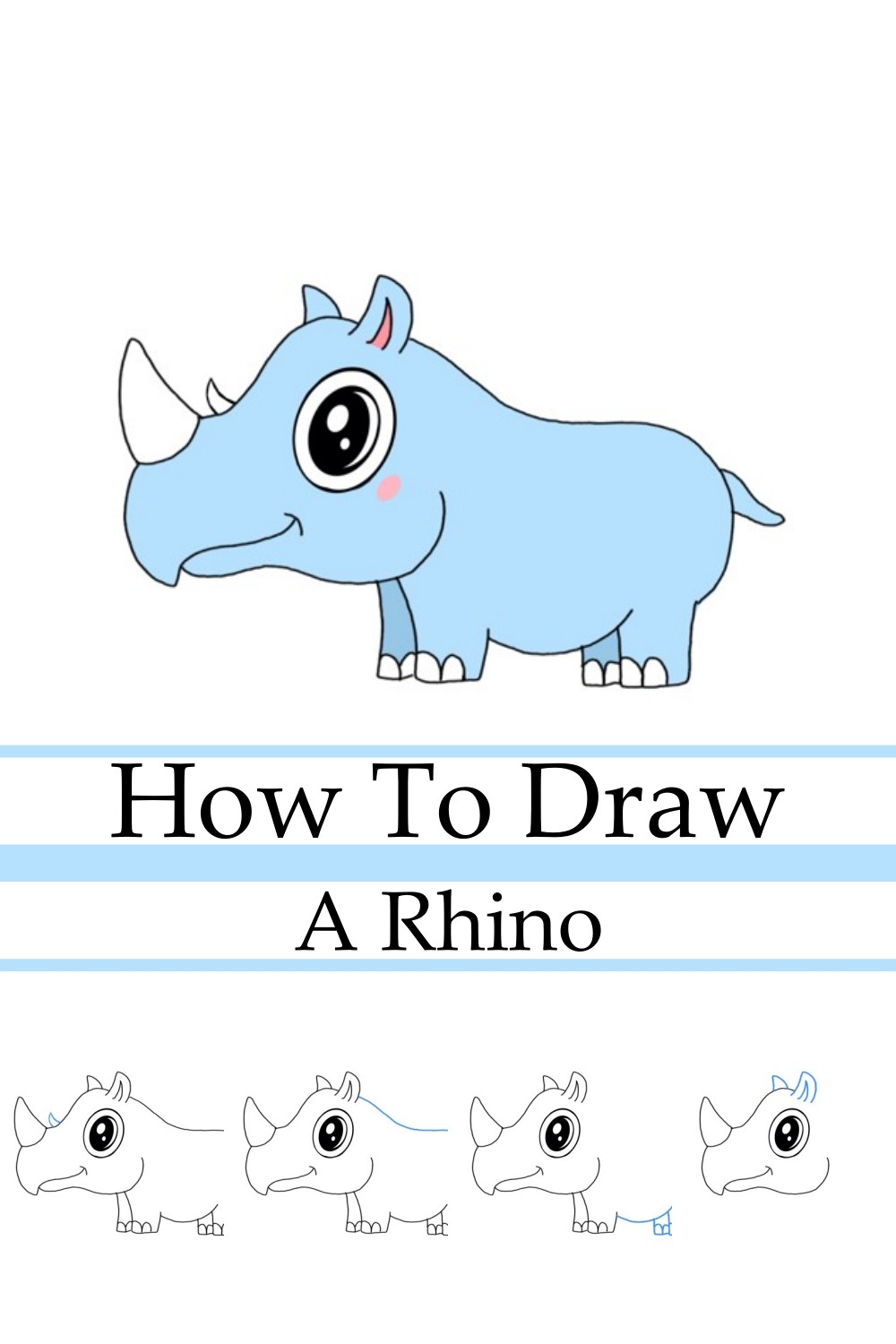 How to Draw a Rhino