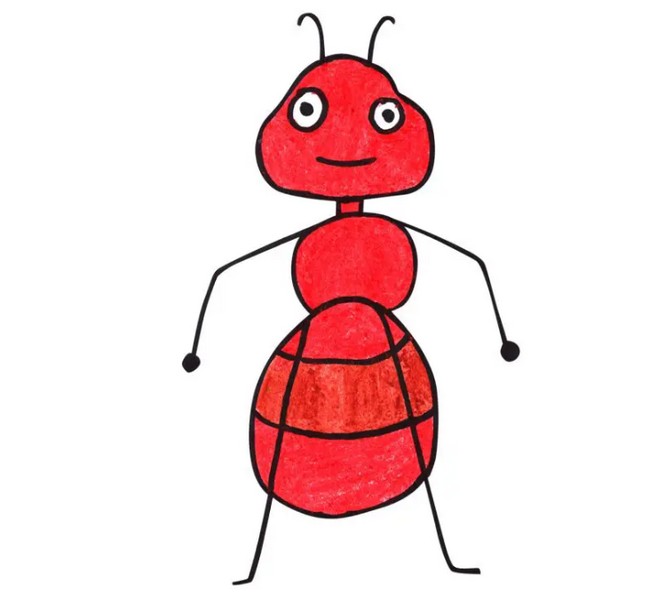 Cute Draw An Ant