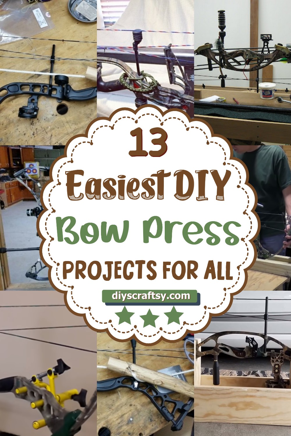 13 Easiest DIY Bow Press Projects For All