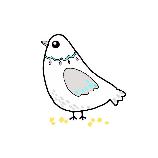 Draw A Pigeon Drawing