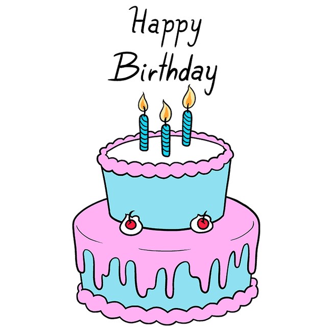Draw a Birthday Cake