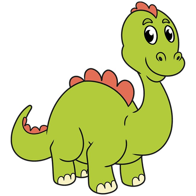 Draw a Cute Dinosaur