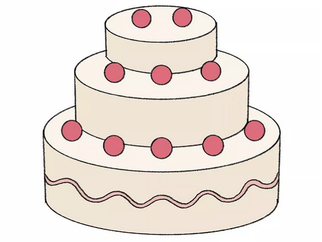 Draw a Simple Cake