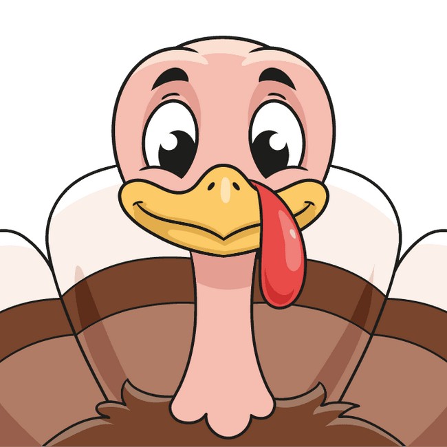 Draw a Turkey Face