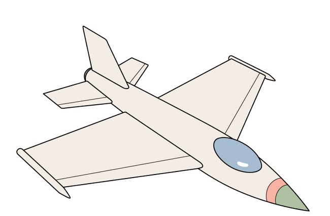 How to Draw a Fighter Jet