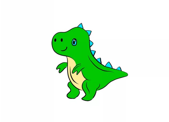 Draw a Cute Dinosaur