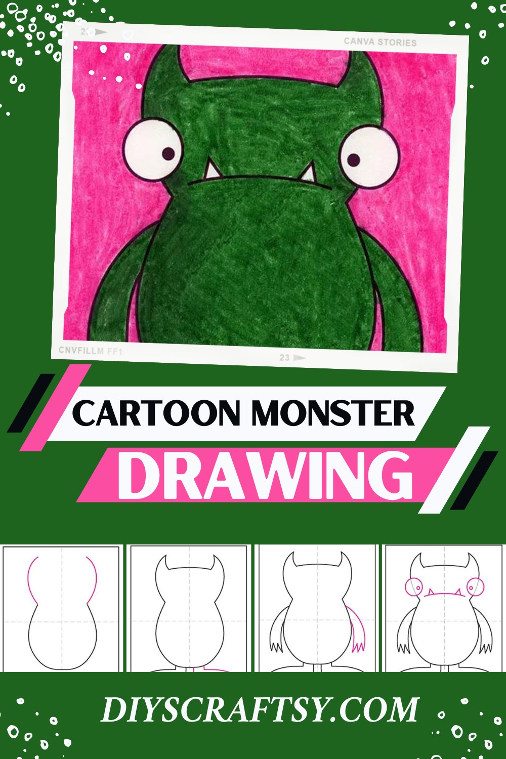 Cartoon Monster Drawing