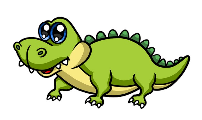 Easy Alligator Drawing