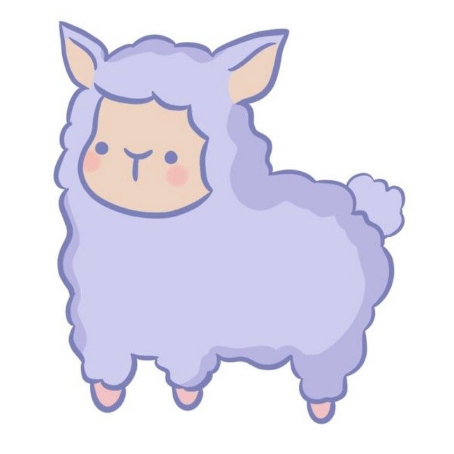 Easy Alpaca Drawing