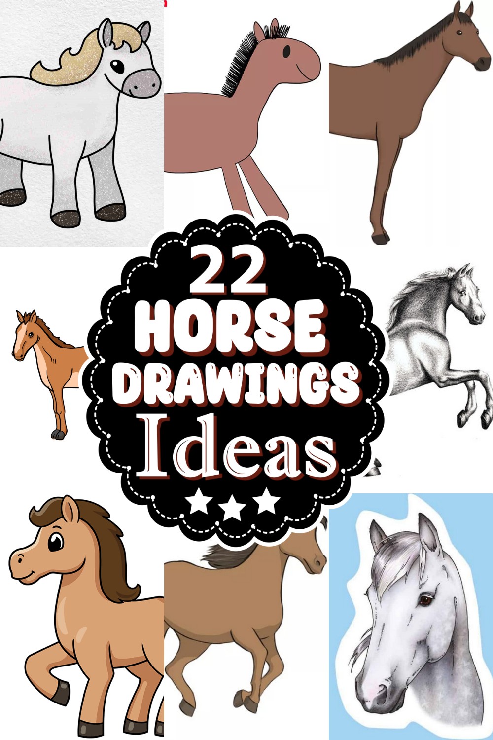 Horse Drawing Ideas