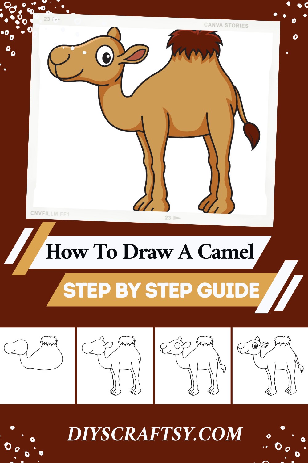How To Draw A Camel Step By Step Guide