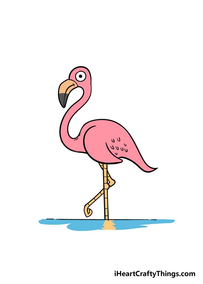 How To Draw A Flamingo A Step By Step Guide