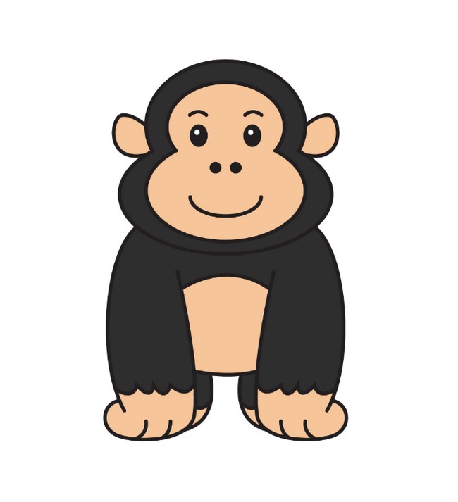 How To Draw A Gorilla Step By Step Guide