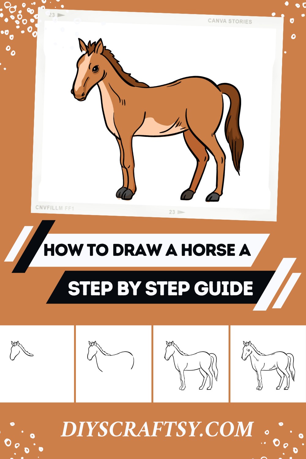  How To Draw A Horse A Step By Step Guide