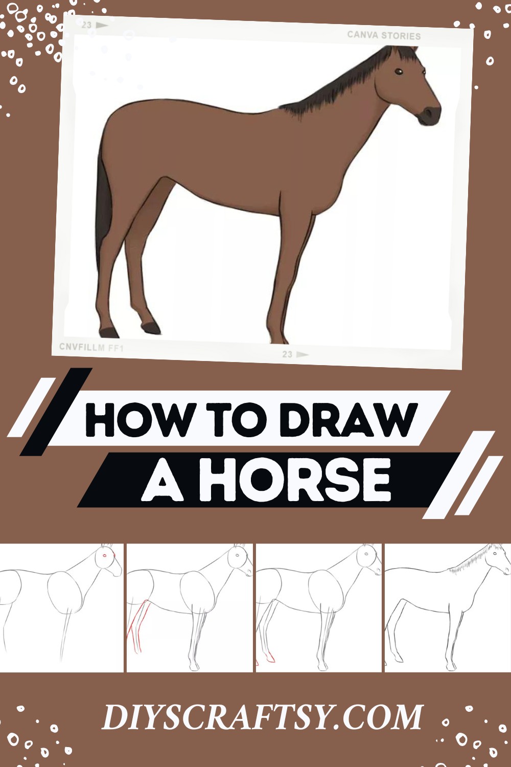 How To Draw A Horse