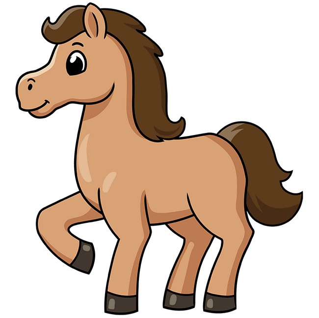 How To Draw An Easy Horse