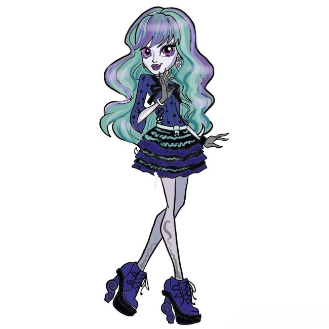 How To Draw Twyla From Monster High