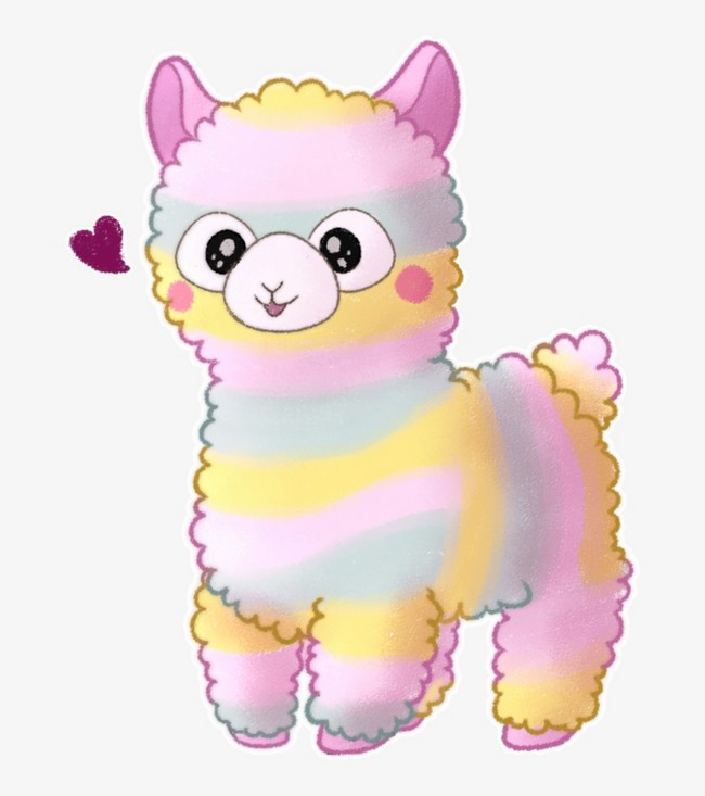 Rainbow Alpaca
