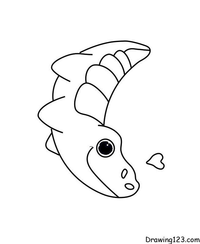 Simple Crocodile Drawing Instructions