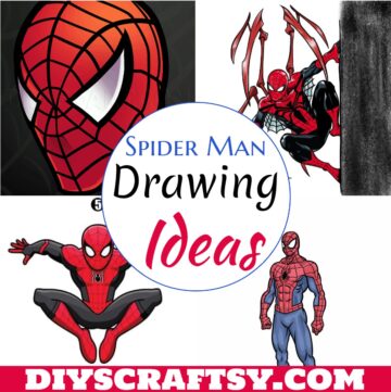 Spider Man Drawing Ideas 1