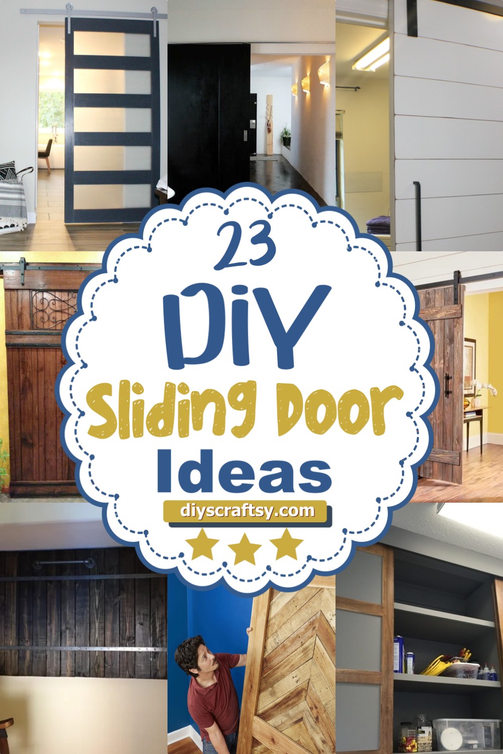 23 DIY Sliding Door Ideas