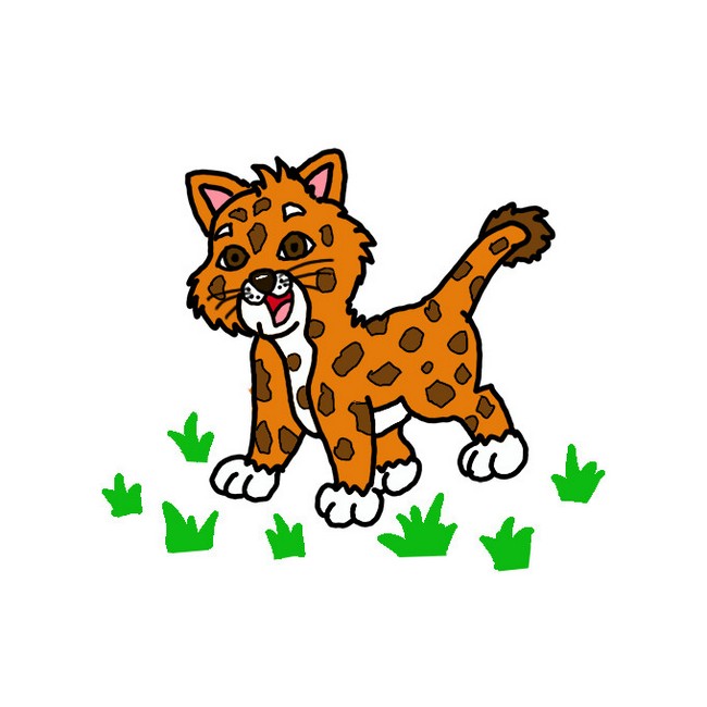 How To Draw A Cute Jaguar