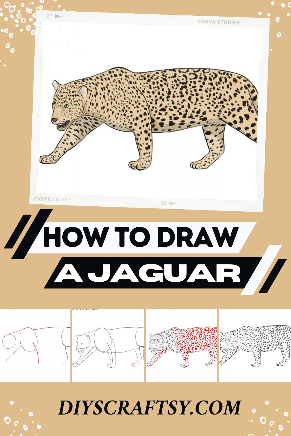 How To Draw A Jaguar