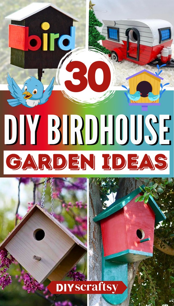 30 DIY Birdhouse Plans You Can Build Today