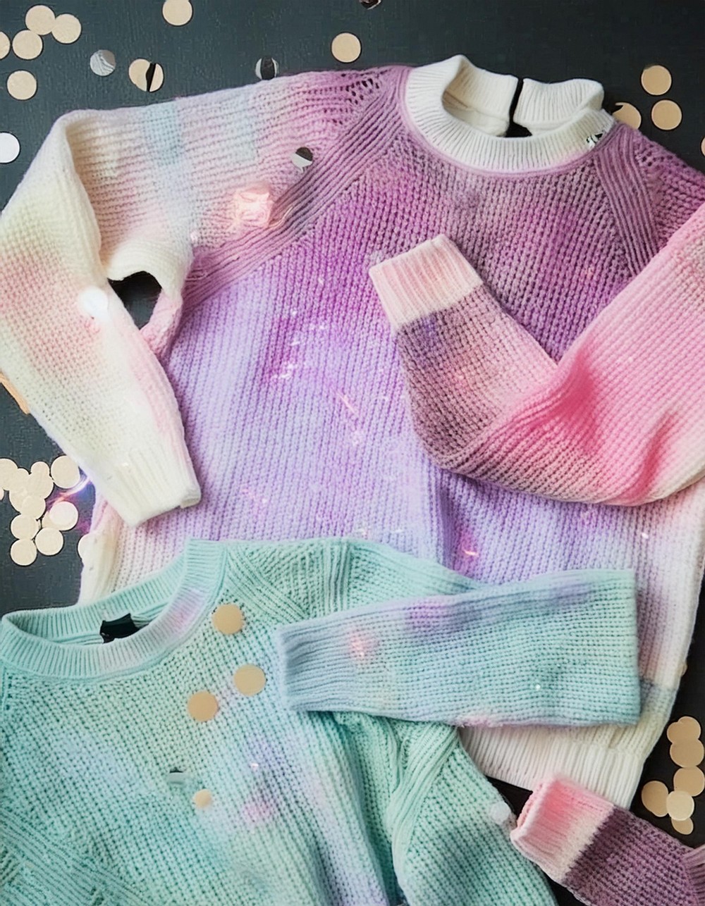 Dip Dyed Sweaters