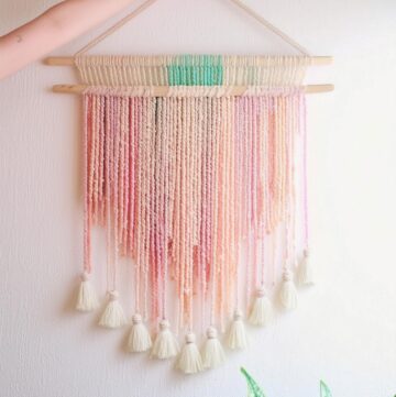 Dyed Wall Hanging