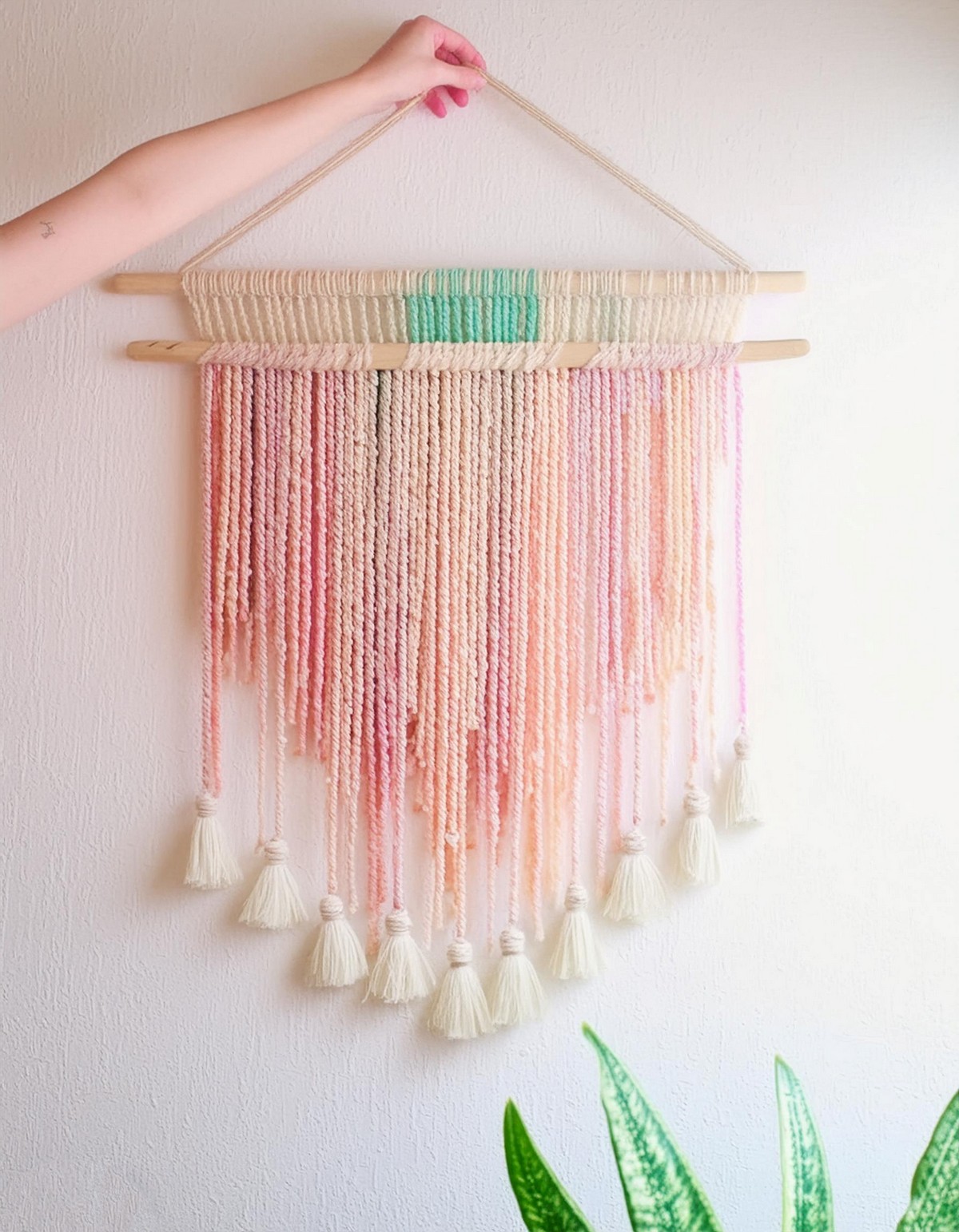 Dyed Wall Hanging