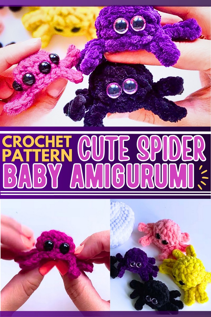 Beginner Friendly - How To Crochet A Baby Spider