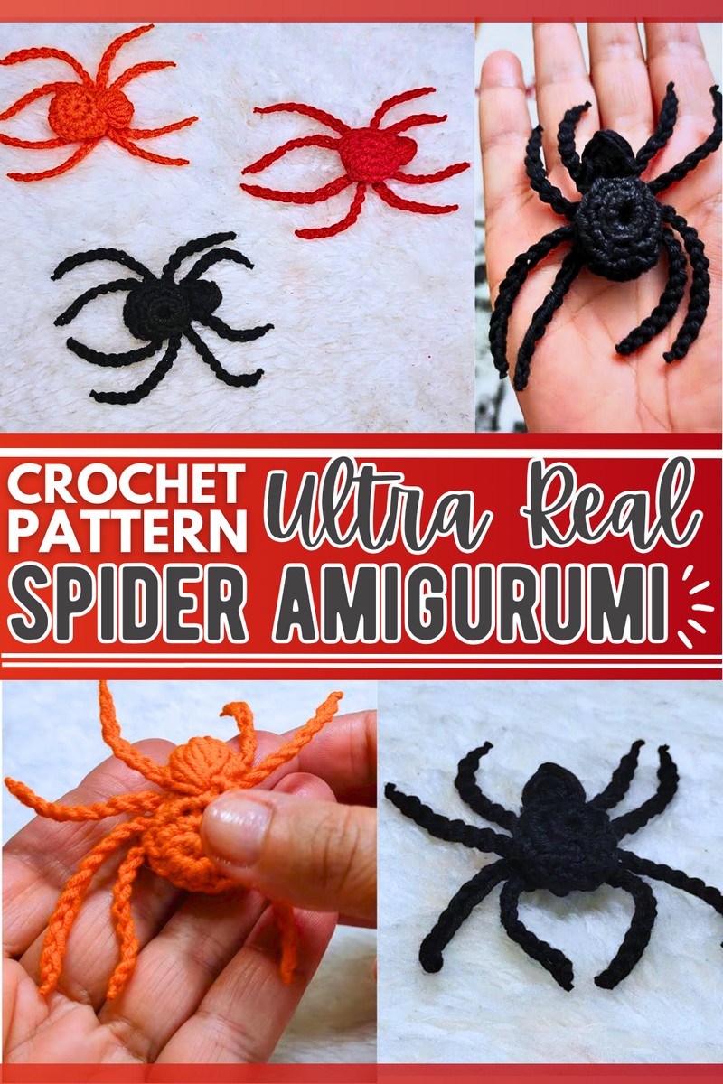 Crochet Spider Easy Tutorial