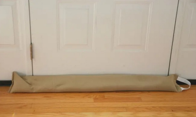 DIY Door Draft Stopper