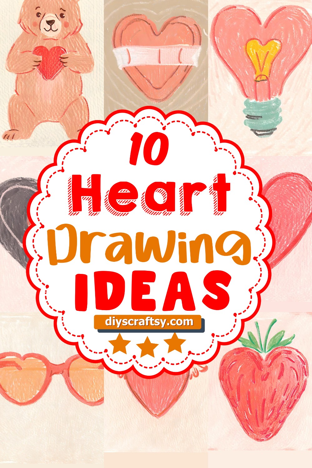 10 Easy Heart Drawing Ideas With Different Meanings