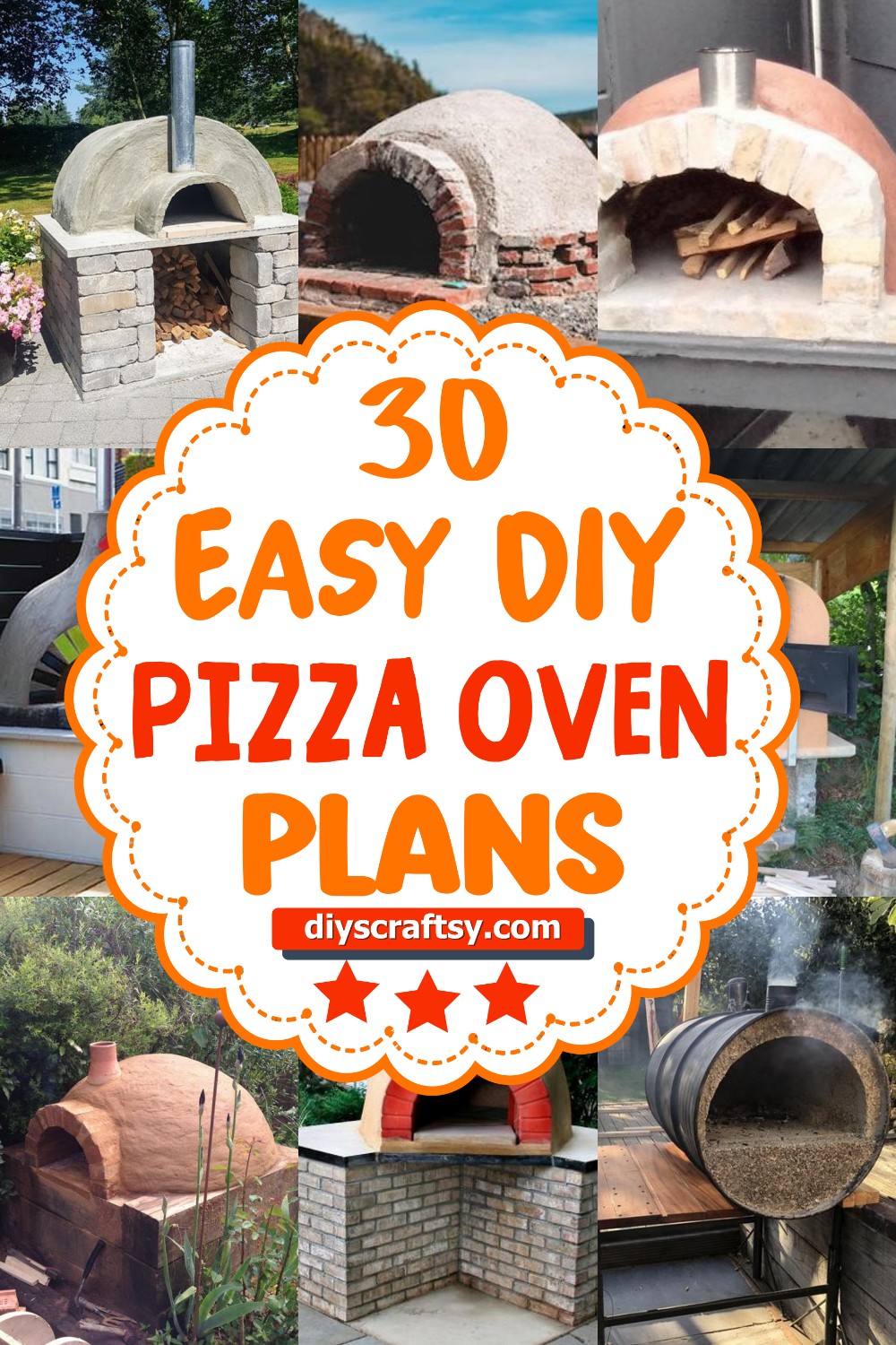 30 Easy DIY Pizza Oven Plans