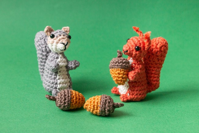 Crochet Squirrels