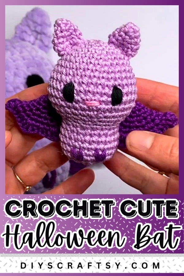 Halloween Bat Amigurumi 