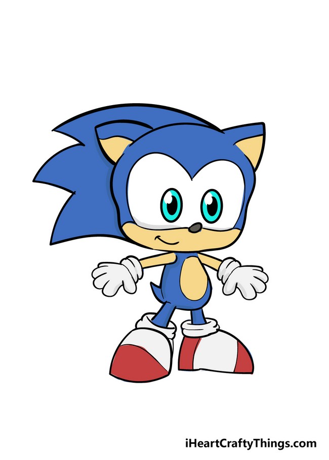 How To Draw Sonic A Step By Step Guide