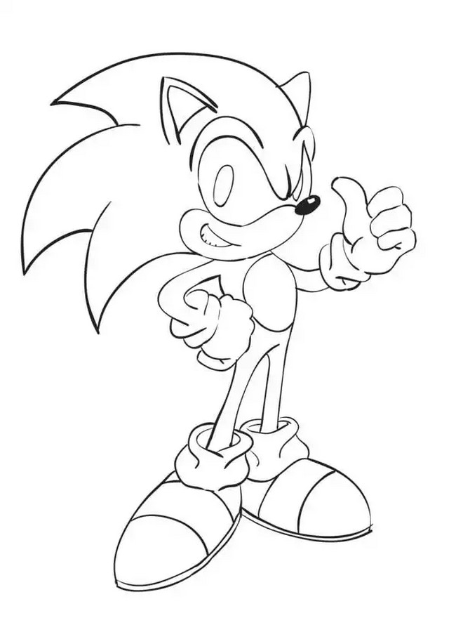 How To Draw Sonic The Hedgehog