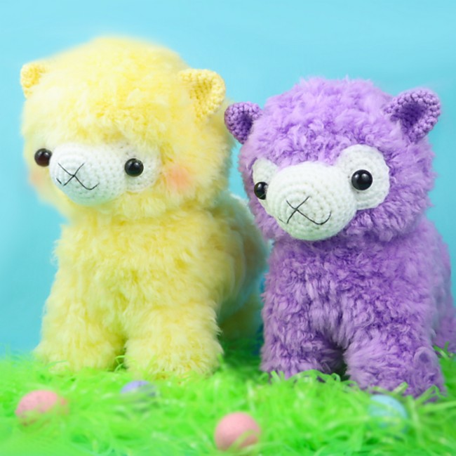 Spring Alpaca Amigurumi