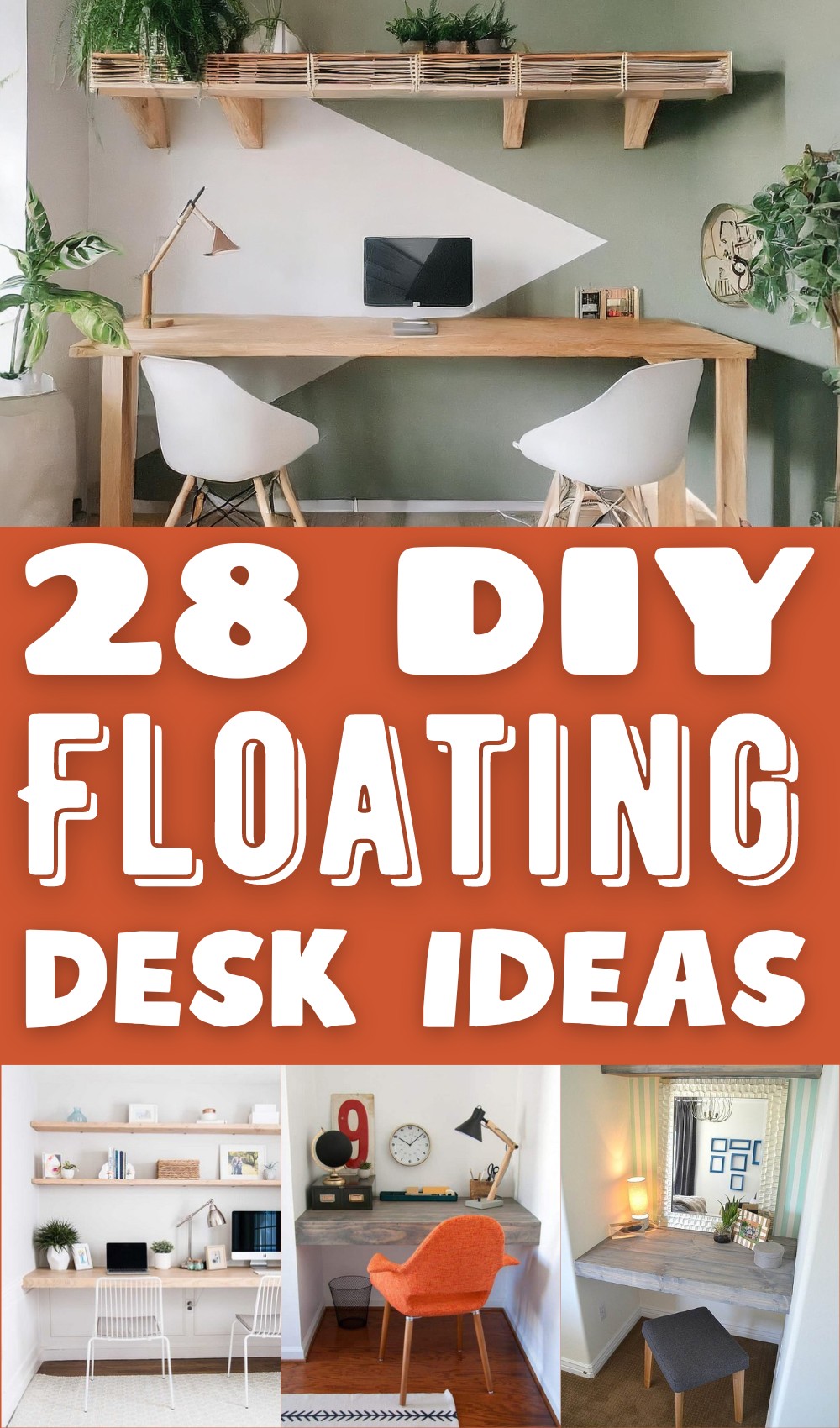 28 DIY Floating Desk Ideas