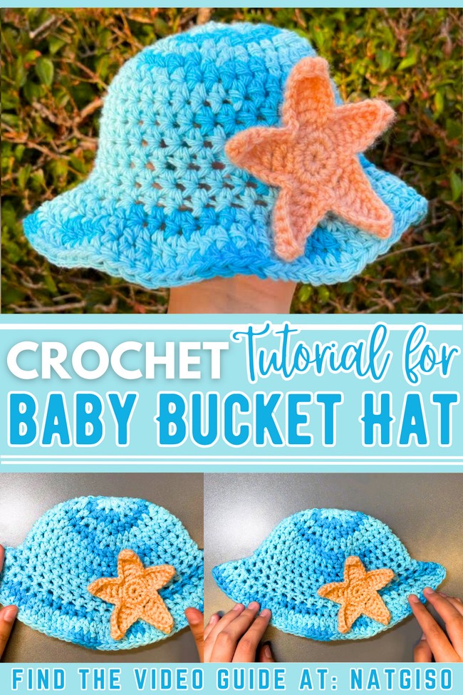 Crochet Cotton Bucket Hat Tutorial