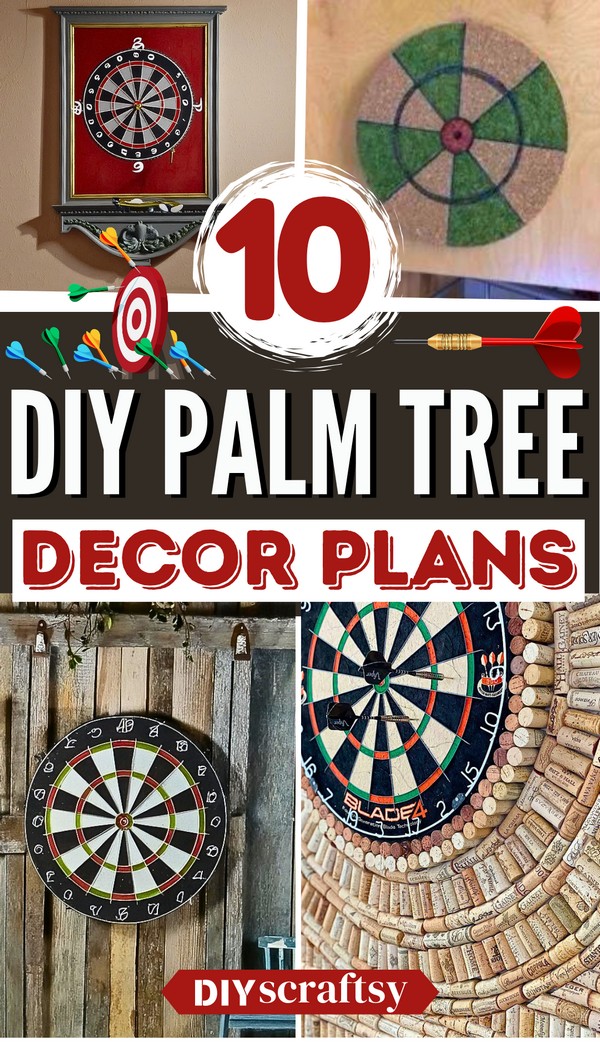 18 DIY Dart Board Backboard Ideas