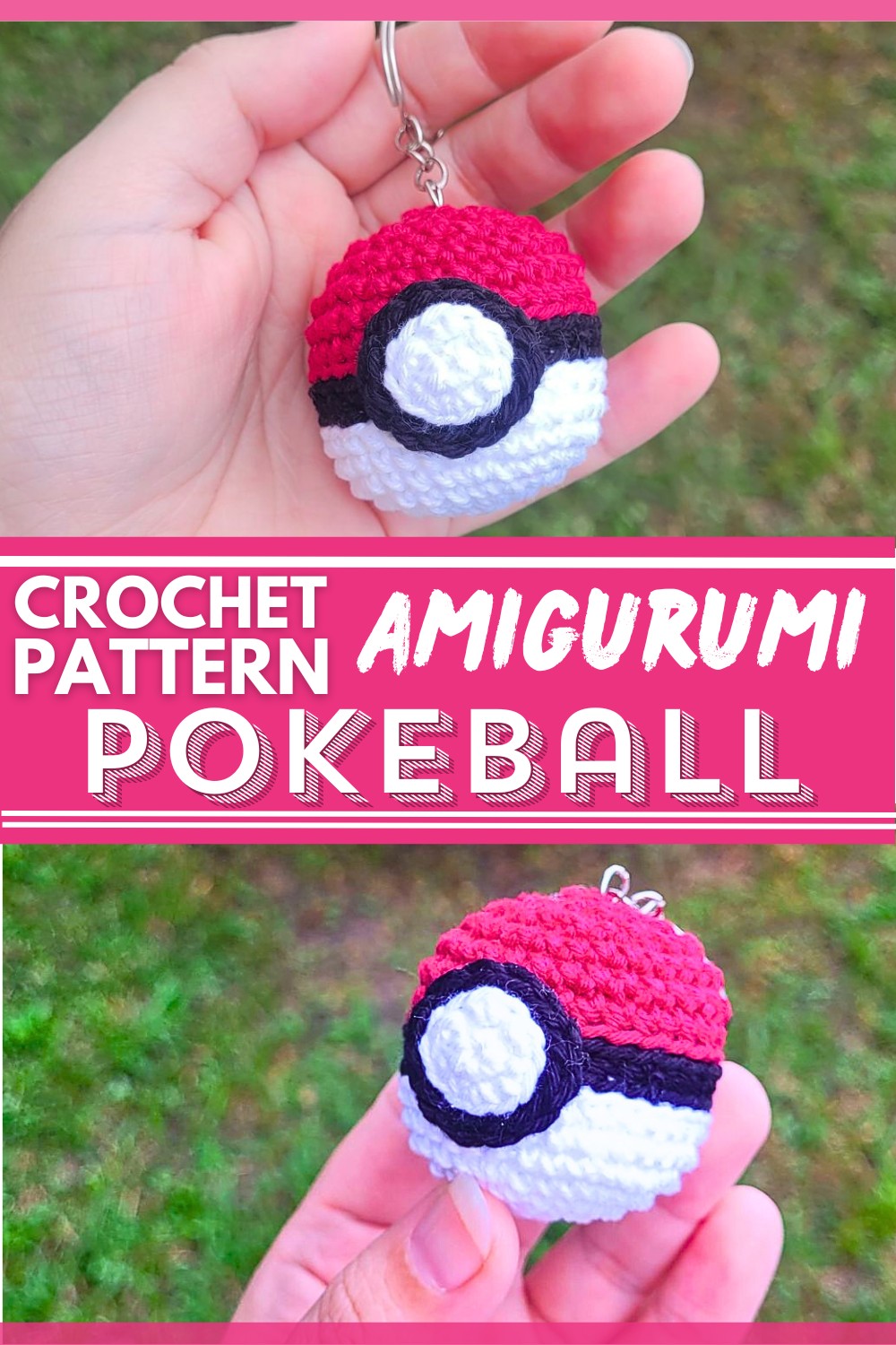 Amigurumi Pokeball