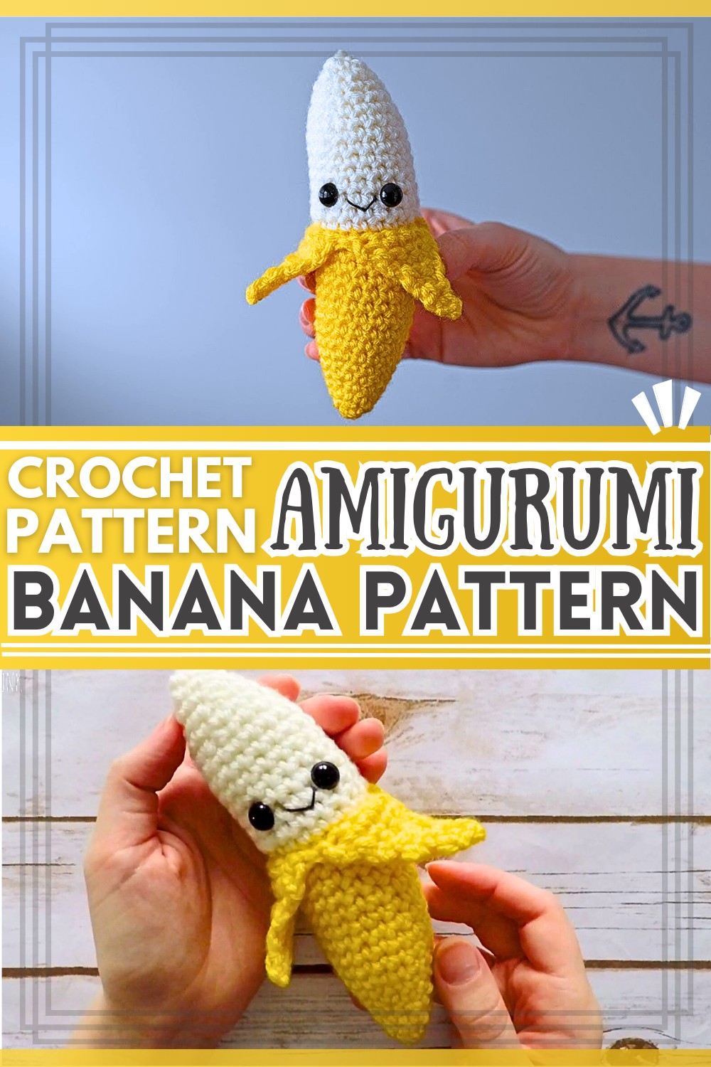 Basic Banana Amigurumi 