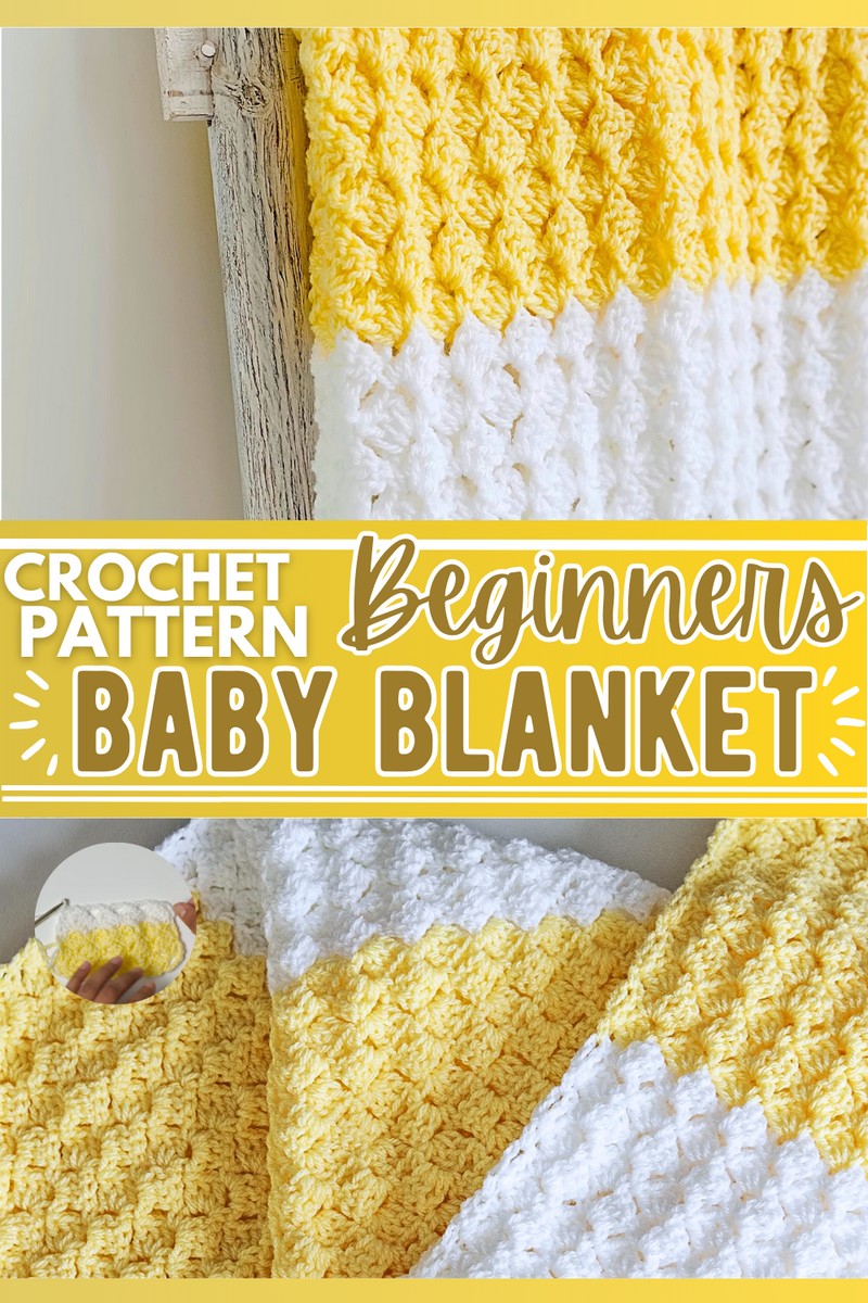 Beginner Crochet Baby Blanket Video Tutorial