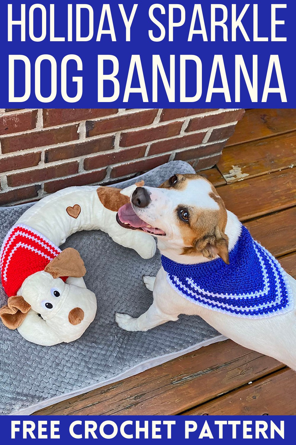 Holiday Sparkle Dog Bandana