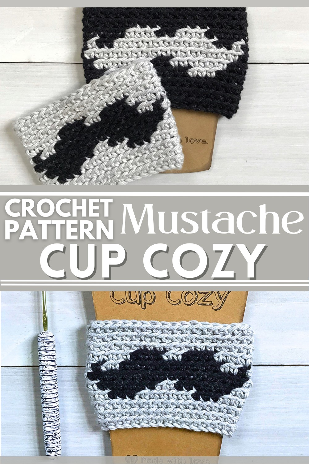 Mustache Cup Cozy